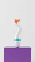 Heated eyelash curler with safety guard