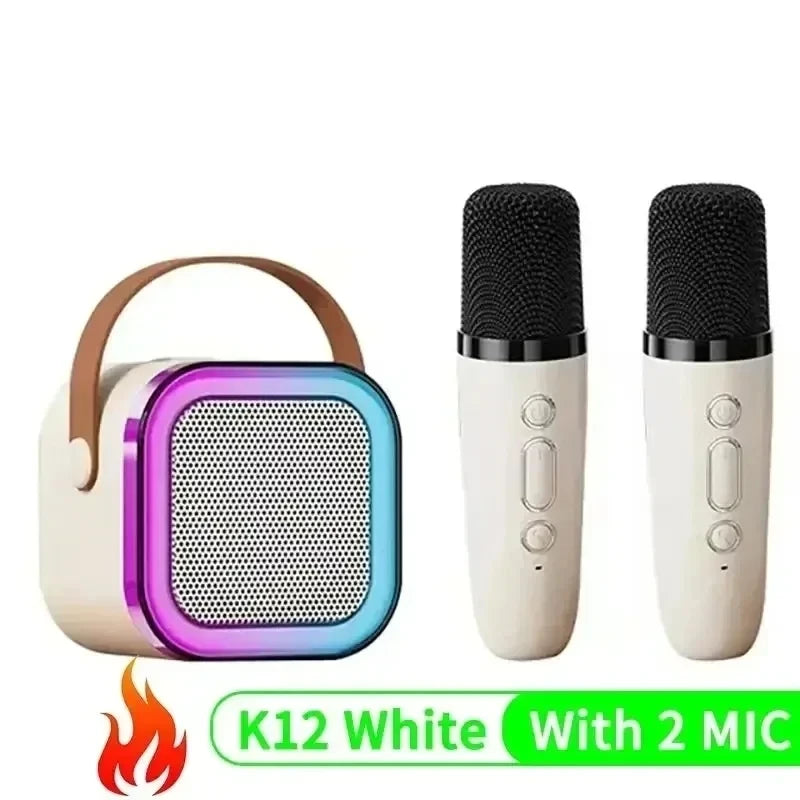 Portable Bluetooth Karaoke Speaker with Microphone