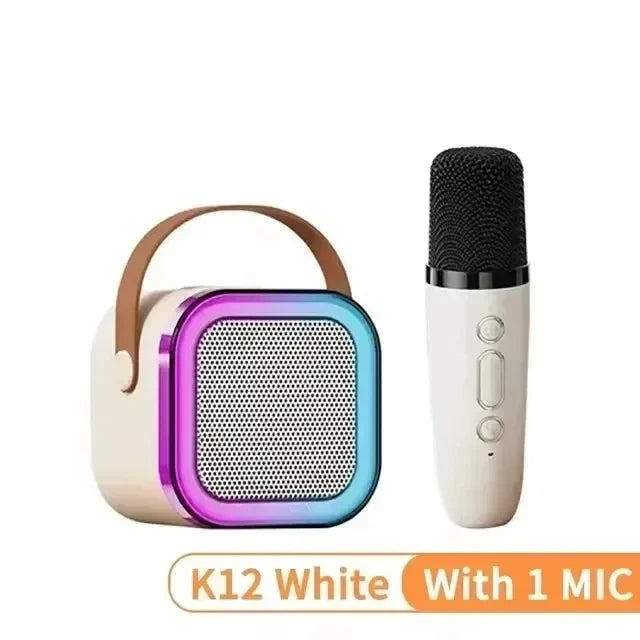 Portable Bluetooth Karaoke Speaker with Microphone