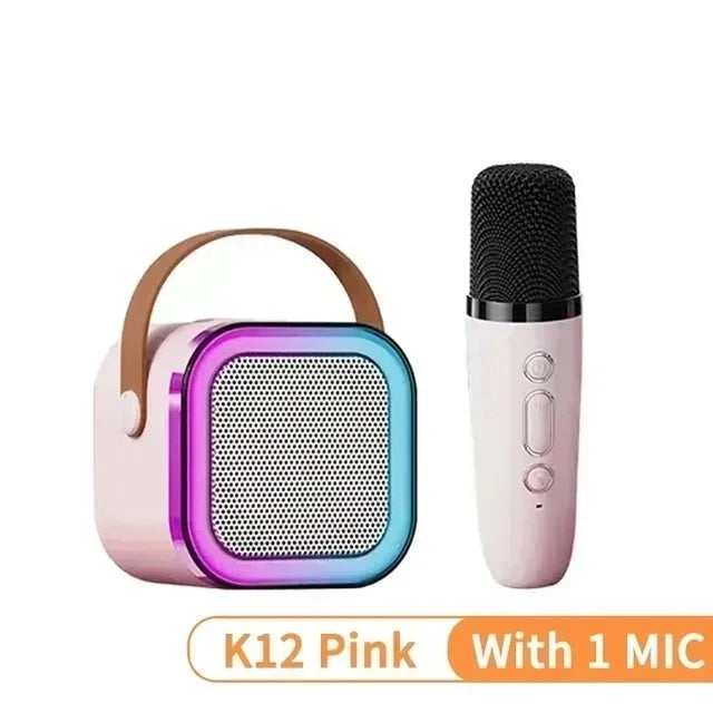 Portable Bluetooth Karaoke Speaker with Microphone