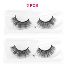 Magnetic Mink Eyelashes Set – Natural False Lashes with Eyeliner & Tweezer