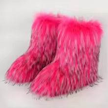 Women's Luxury Faux Fur Snow Boots