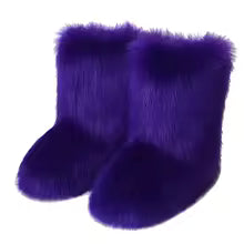 Women's Luxury Faux Fur Snow Boots