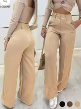 2026 New Women's High-Waisted Wide-Leg Pants
