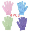 Double-Sided Exfoliating Gloves for Shower, Spa & Body Scrubs