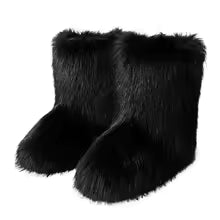 Women's Luxury Faux Fur Snow Boots