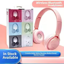 Hifi Sound Bluetooth Headphones Wireless Over-Ear Headsets with Microphone Noise Reduction Comfortable for Travel And Home Use