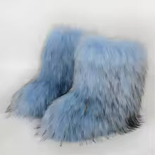 Women's Luxury Faux Fur Snow Boots