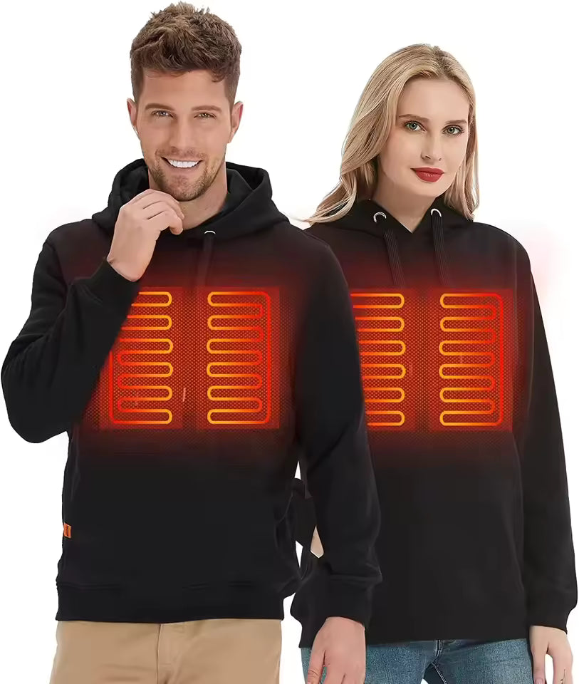 USB Infrared Heated Waistcoat – 9-Zone Electric Vest for Sports & Hiking