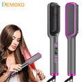 Electric Hot Comb Hair Straightener with Negative Ion Technology