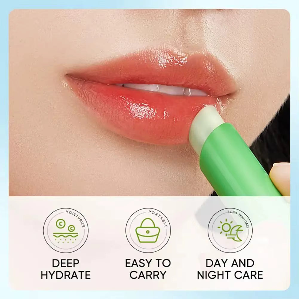 Refreshing Moisturizing Lip Balm – Aloe Vera & Vitamin Essence Double Protection