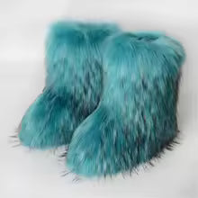 Women's Luxury Faux Fur Snow Boots