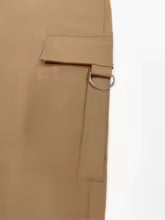 High-Waisted Cargo Pants
