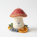 Aesthetic Mushroom Soy Candle – Scented Home Decor Candle